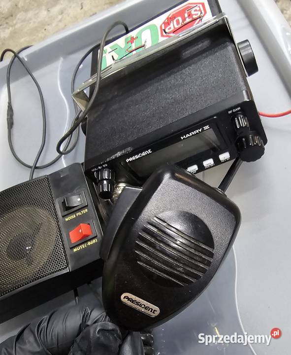 CB RADIO President Harry 3 głośnik Pabianice