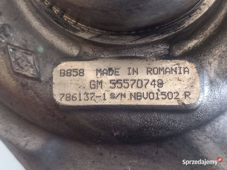 INSIGNIA ASTRA 20 CDTI A20DTH 160 turbosprężarka ciężarowe sprzedam