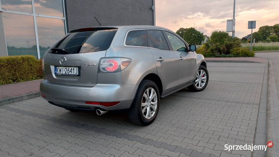 MAZDA CX7 4x4 nowy serwis Bluetooth Grzane Rok produkcji 2010 Niepołomice sprzedam