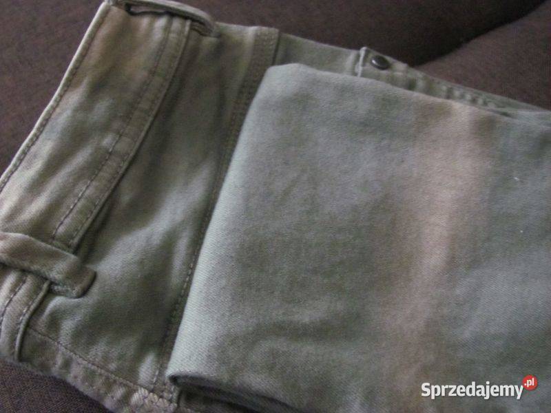 spodnie RESERVED 152 89 khaki lubelskie Zamość sprzedam