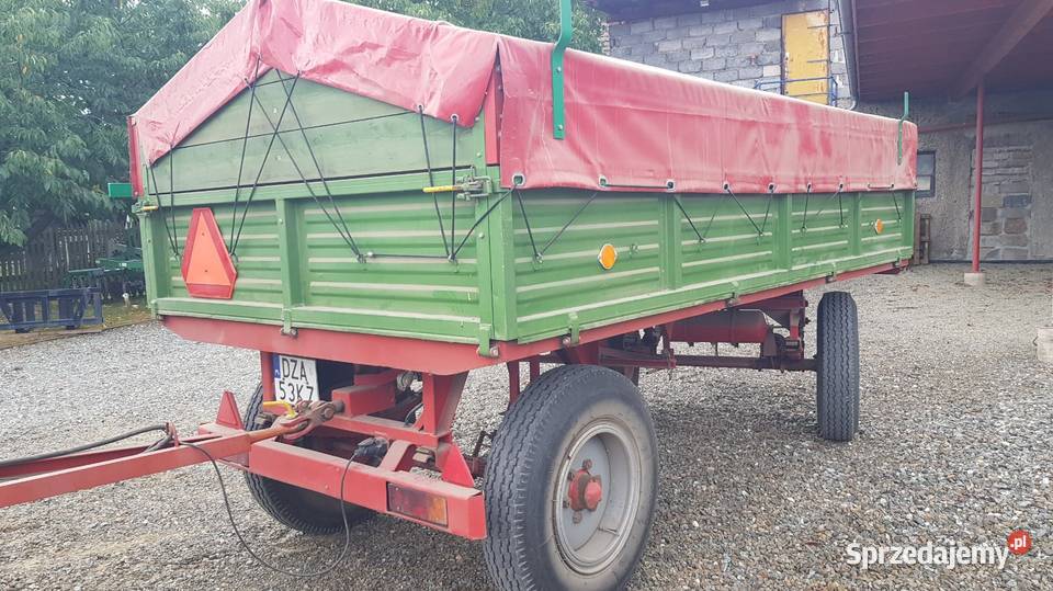 Przyczepa Rolnicza d732 nieuszkodzony Ząbkowice Śląskie