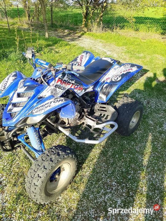 Sprzedam quada Yamaha Raptor 660 Nowa Niespusza