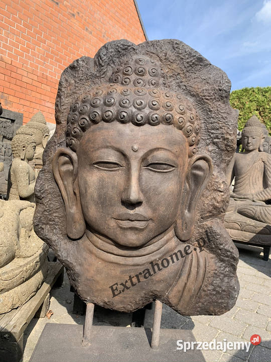 Płaskorzeźba do ogrodu Budda 120 Ogrody w stylu dolnośląskie