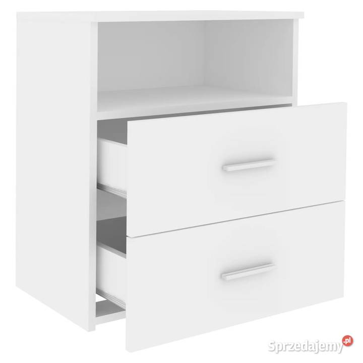 Szafki nocne 2 białe 50x32x60 WM803273 Warszawa