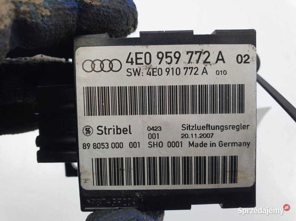 MODUŁ AUDI A8 D3 II LIFT 4E0959772A Lipno