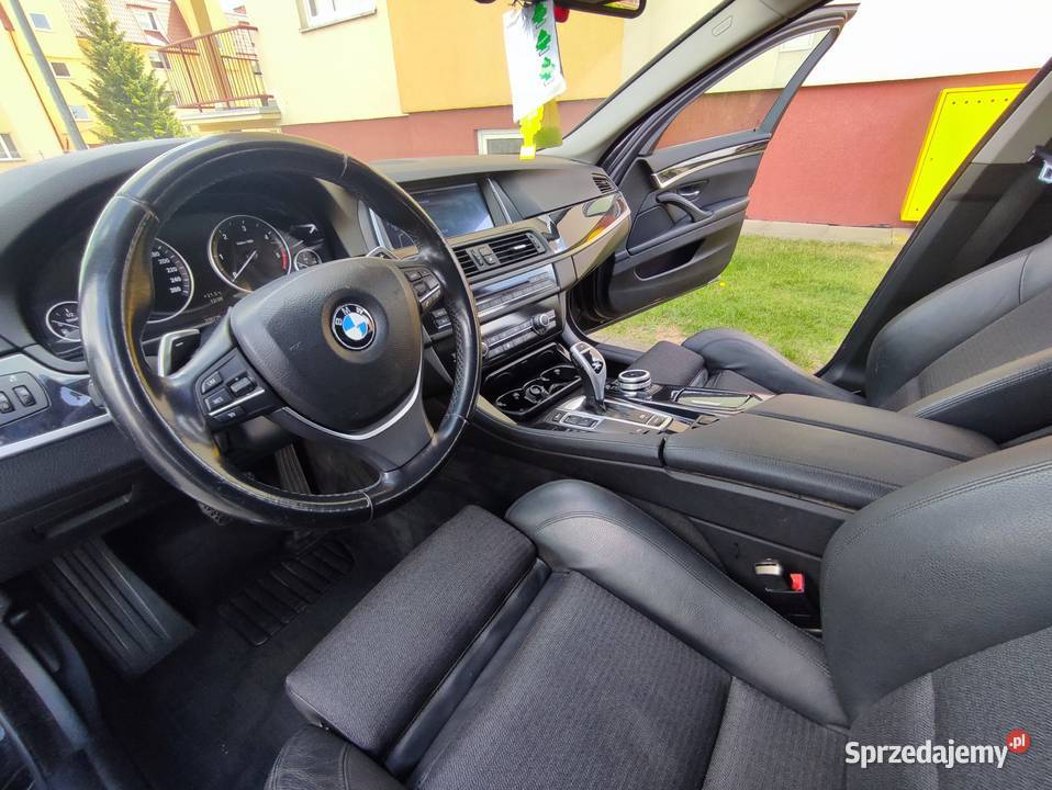 BMW F10 F11 520d 20d 184 Pół skóry Android Duża diesel kujawsko-pomorskie Grudziądz