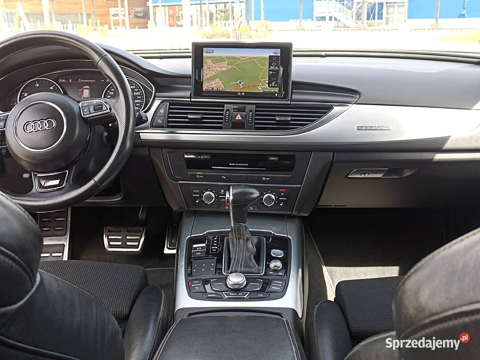 Audi A6 BiTDI 313 TIPTRONIC SLINE Quattro Matrix nieuszkodzony Samochody osobowe Lublin sprzedam
