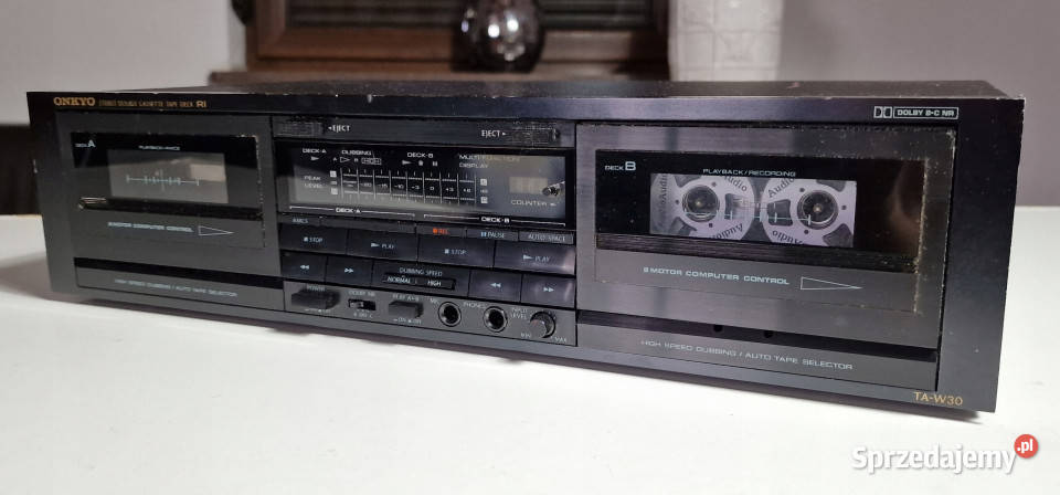 Onkyo TA W 30 TAW30 magnetofon casette deck