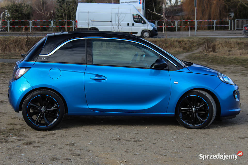 Opel Adam 10 Turbo Blue JAM 18 Z Niemiec 109 benzyna Ciechanów sprzedam