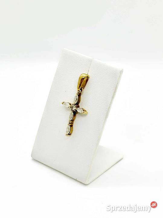 Złota Zawieszka pr 333 119g Krzyżyk Zegarki i Biżuteria Elbląg
