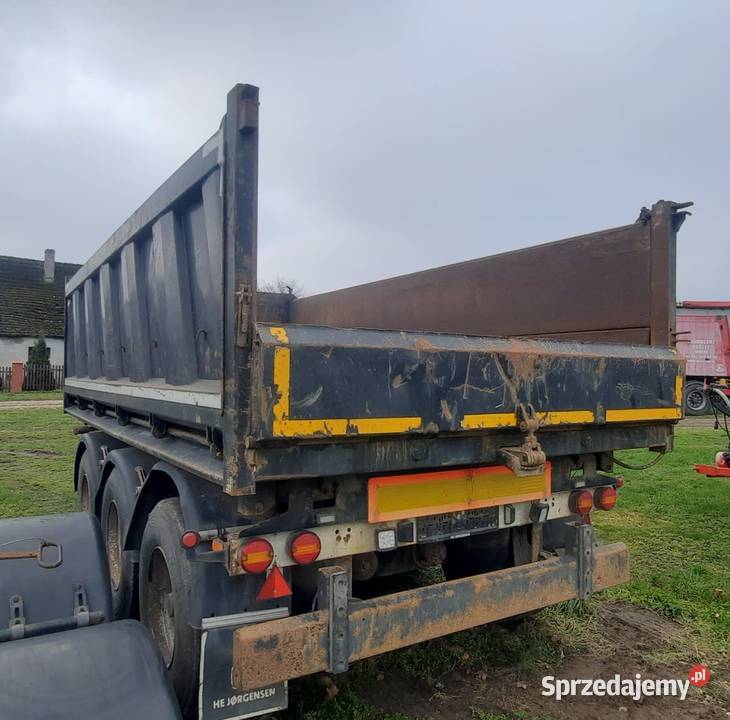 Przyczepa tridem Skibicki 176t 3 x wywrot Przyczepy rolnicze Jastrowie