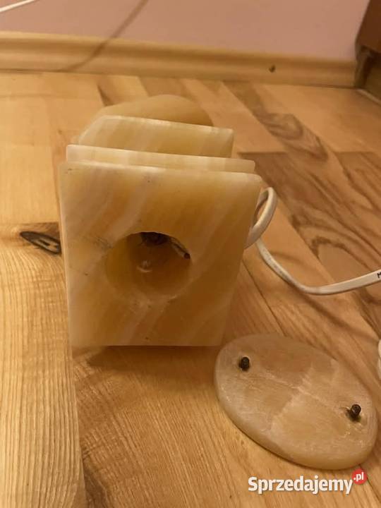 Lampka nocna Nefretete alabaster Lampy stołowe i nocne Brwinów