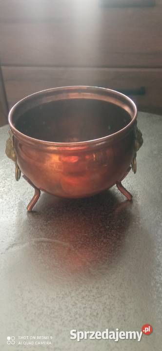 Doniczka miedzianomosiężna Białystok