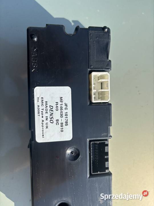 Panel klimatyzacji rover 75 MG zt 75 zachodniopomorskie Wałcz