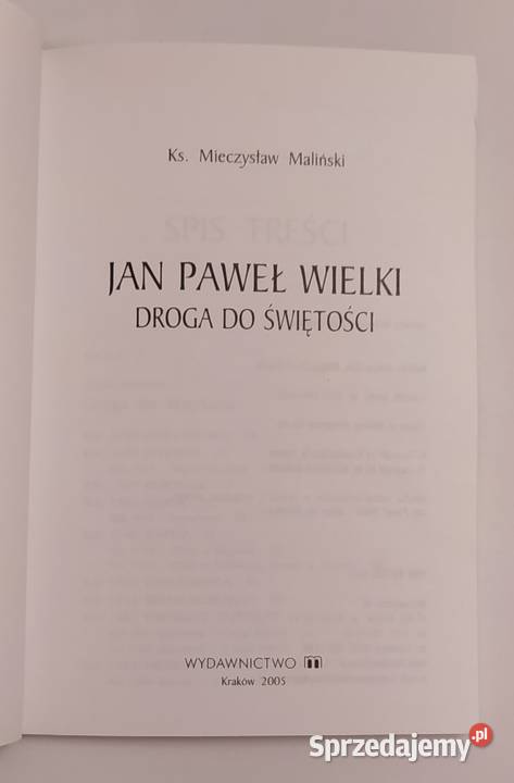JAN PAWEŁ WIELKI Droga do świętości