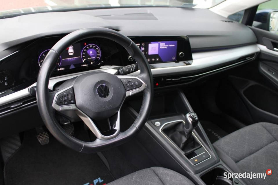 Volkswagen Golf 2022r salon Carplay Temp Adapt małopolskie Kraków