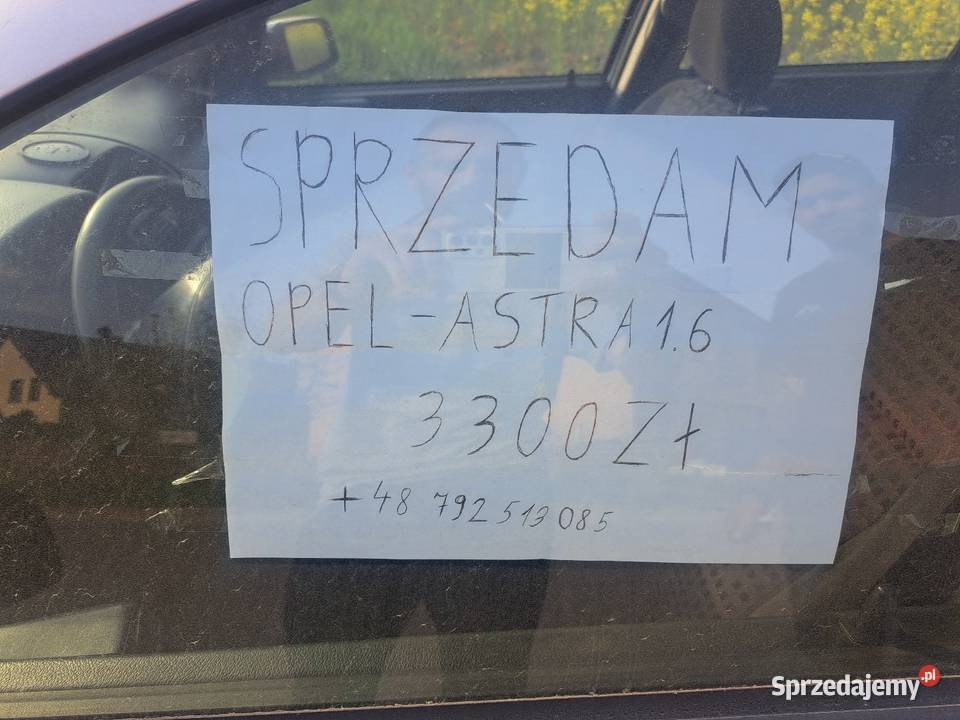 Opel Astra 1600cm3 Mirków sprzedam