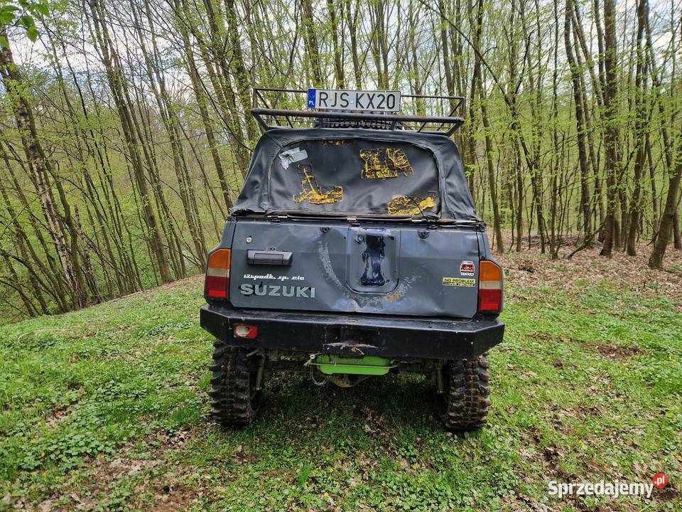 Suzuki Vitara 16 8V LPG Wciągarka Simexy Stalowy Rok produkcji 1993 Ryglice