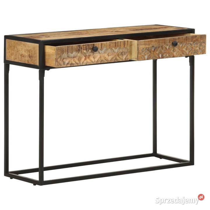 vidaXL Stolik konsola lite drewno mango mazowieckie Warszawa sprzedam