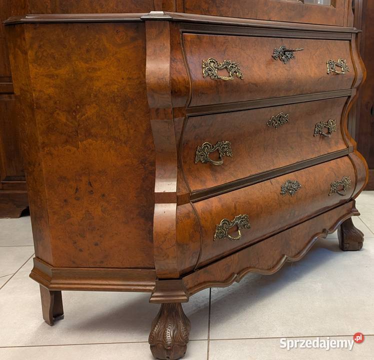 Witrynaserwantka neobarok czeczotaszer 1115 Antyki, Sztuka, Kolekcje Dąbrowa Górnicza sprzedam