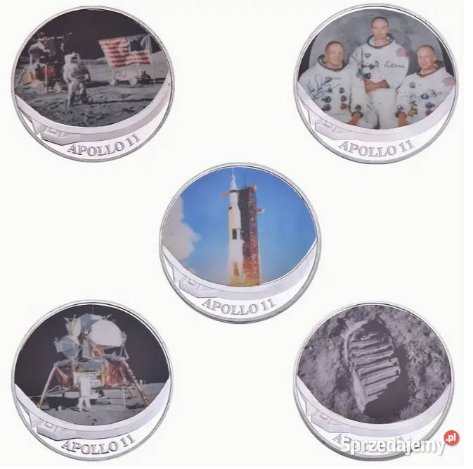 Kolekcjonerski zestaw monet medali pamiątka z sprzedam