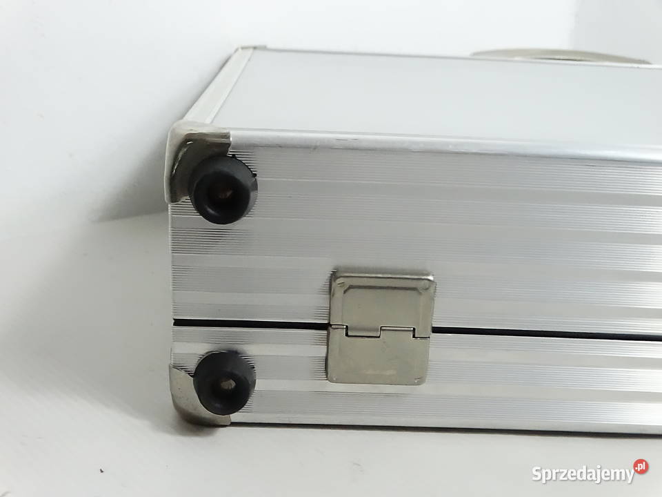 Aluminiowa walizka narzędziowa biznesowa etui z lubelskie