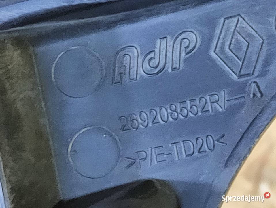 Ramka Mocowanie Halogenu Prawy Przód Renault osobowe Pleszew sprzedam