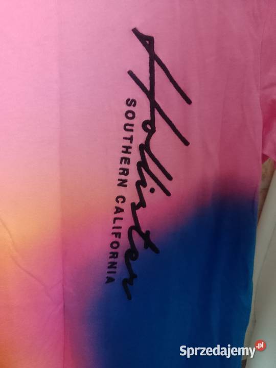 38M Hollister Tęczowa Bluzka Tęczowy Tshirt z Kraków