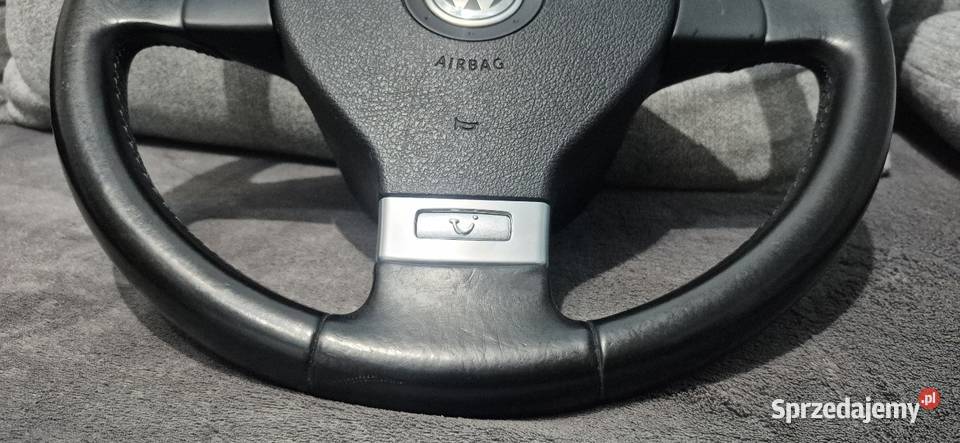 Kierownica 3ramienna skórzana Vw Golf 5 Passat pomorskie Słupsk