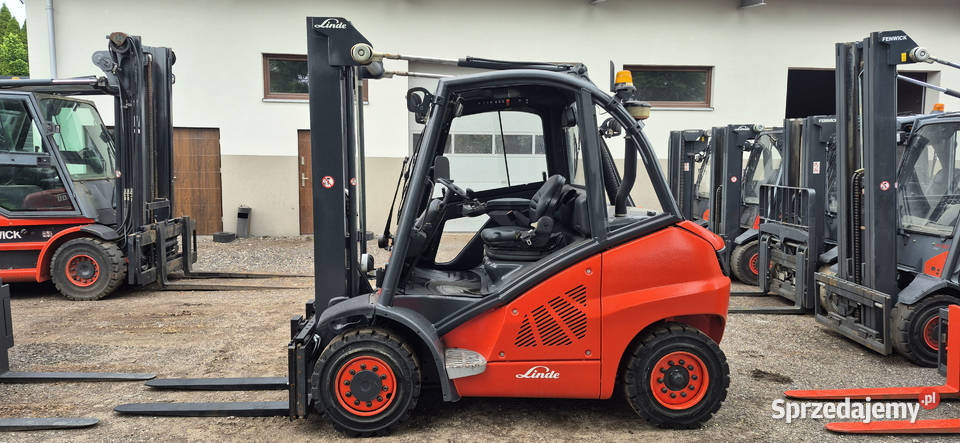 Wózek Widłowy Linde H40D Diesel Duplex 380m 8600 Małkinia Górna