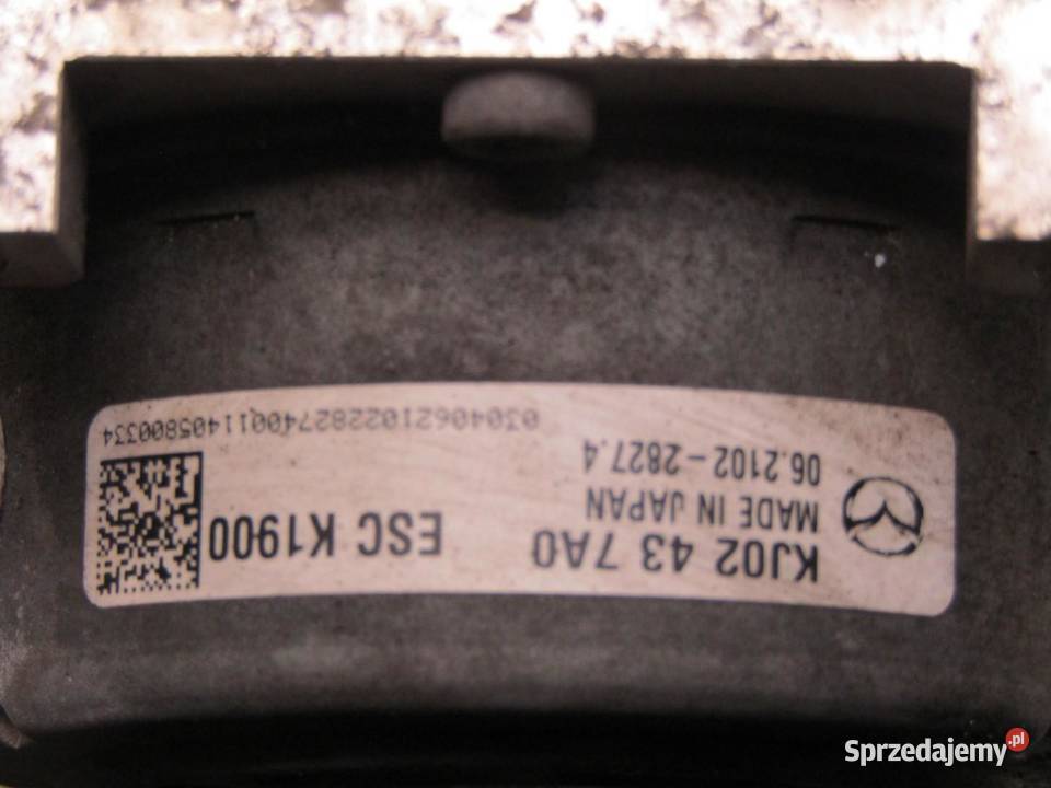 POMPA ABS 22 D MAZDA CX5 CX5 KE KJ02437A0