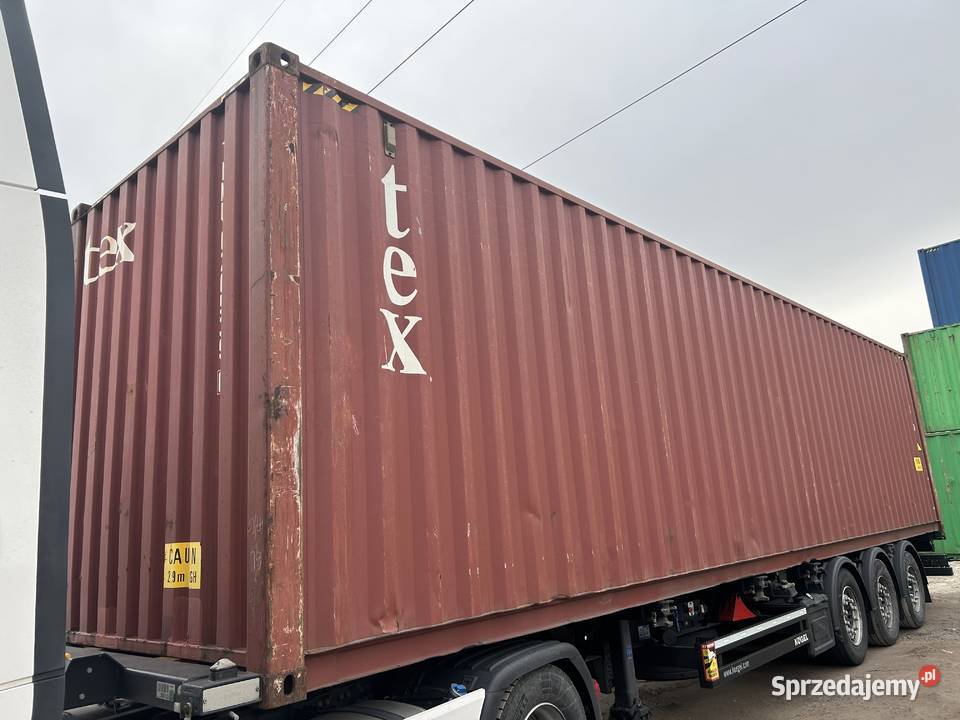 Kontener magazynowy 40HC używany 12 m Kraków