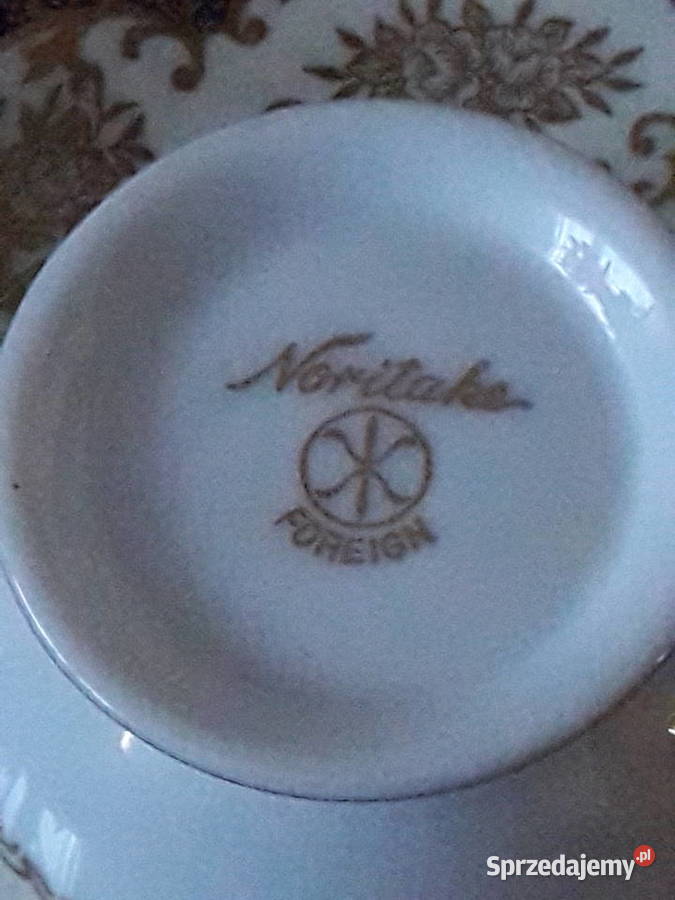 Zestaw trio porcelana Noritake Japonia lubelskie Janów Lubelski