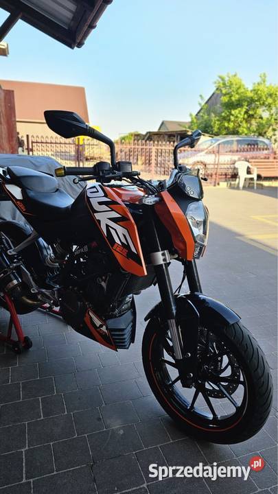 KTM DUKE 125 Zabiele