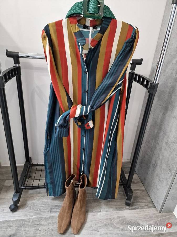 Koszulowa sukienka Uni Pasek Xs S M L XL śląskie Żywiec sprzedam