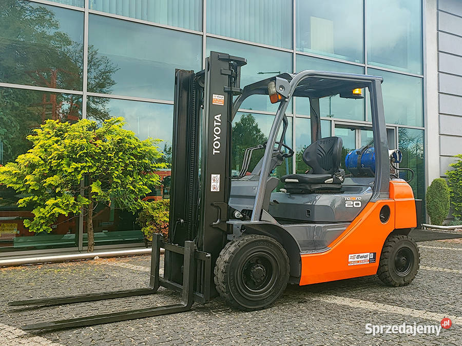 Wózek widłowy Toyota 028FGF20 2 t LPG duplex 33 małopolskie Kęty