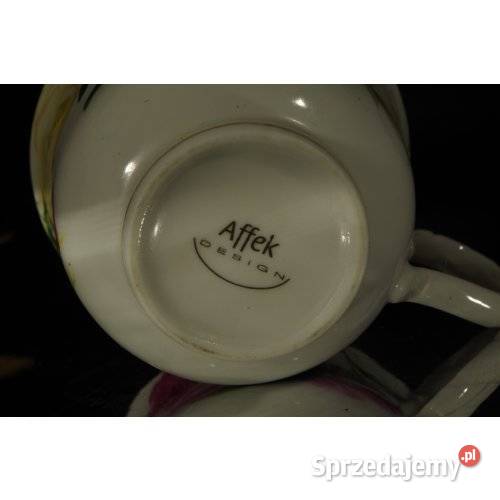 Filiżanka porcelanowa Affek Design róże kwiaty śląskie