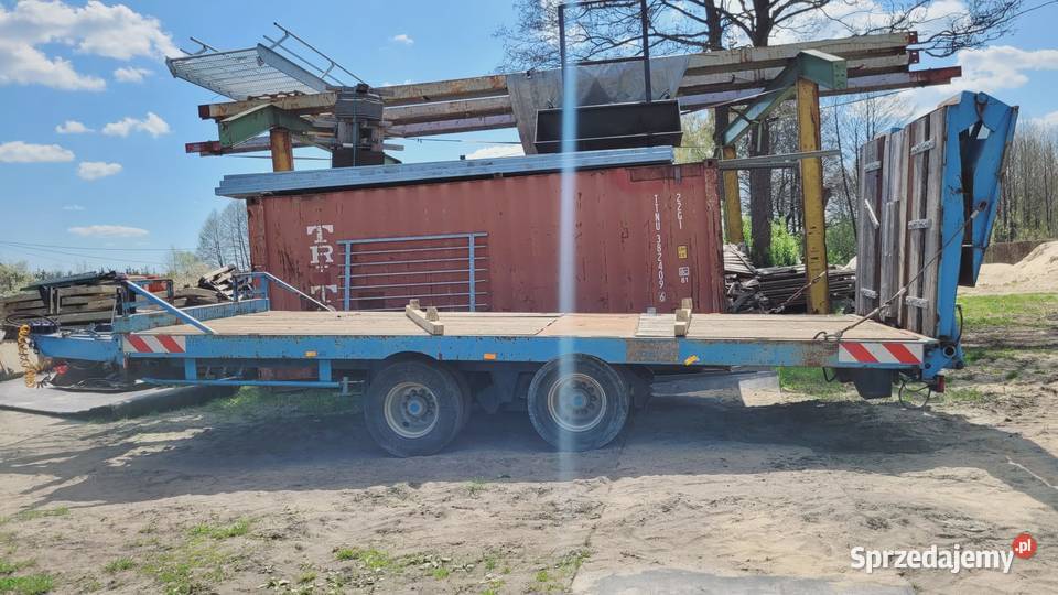 Przyczepa niskopodwoziowa Actm B21215 2 osie Zaklików