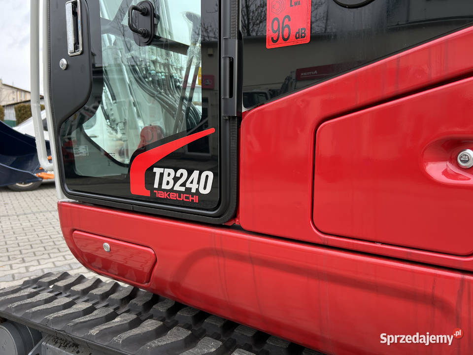 Koparka TAKEUCHI TB240 V3 4 tony Kubota JCB Maszyny budowlane Bielsko-Biała