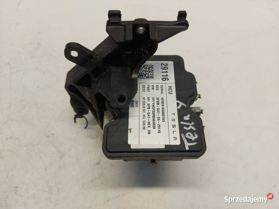 TESLA MODEL Y 2024r POMPA HAMULCOWA ABS Pompy hamulcowe