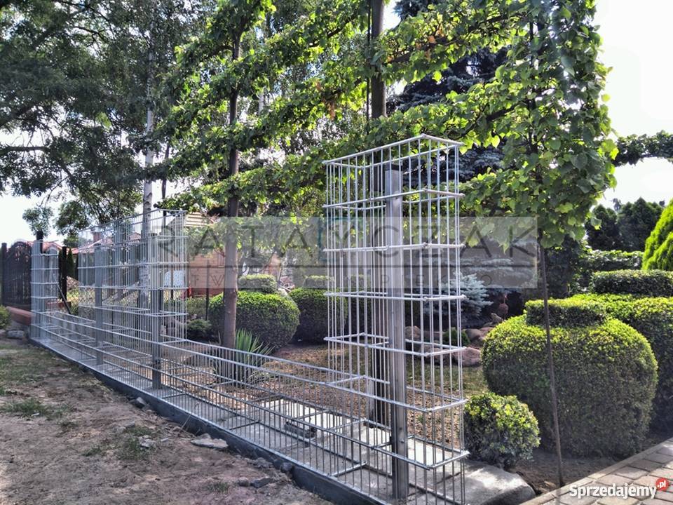 Gabiony Gabion 140x200m Ogrodzenie Gabionowe Toruń