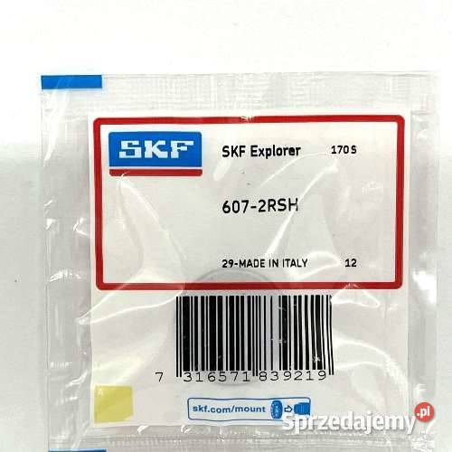 Łożysko SKF FAG 607 2rs 2Z Pozostałe