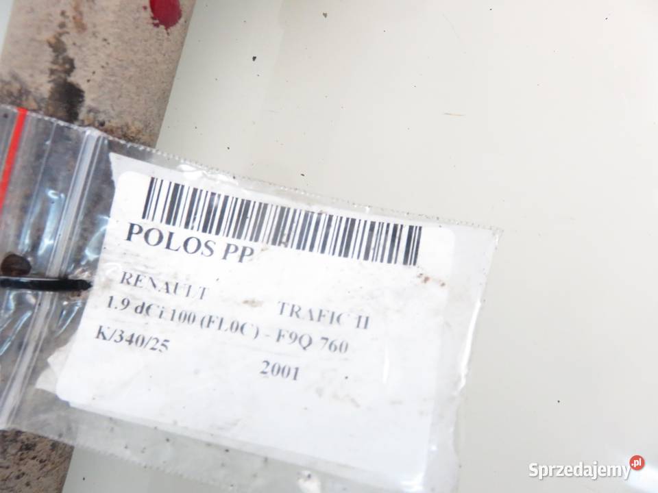 PÓŁOŚ PRAWA RENAULT TRAFIC II 19 dCi
