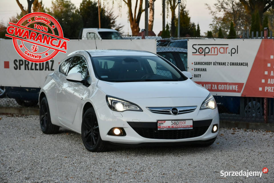 Opel Astra GTC 1.4T 140KM 2012r. Climatronic XENON LED Skóra TEMPOMAT Alu …