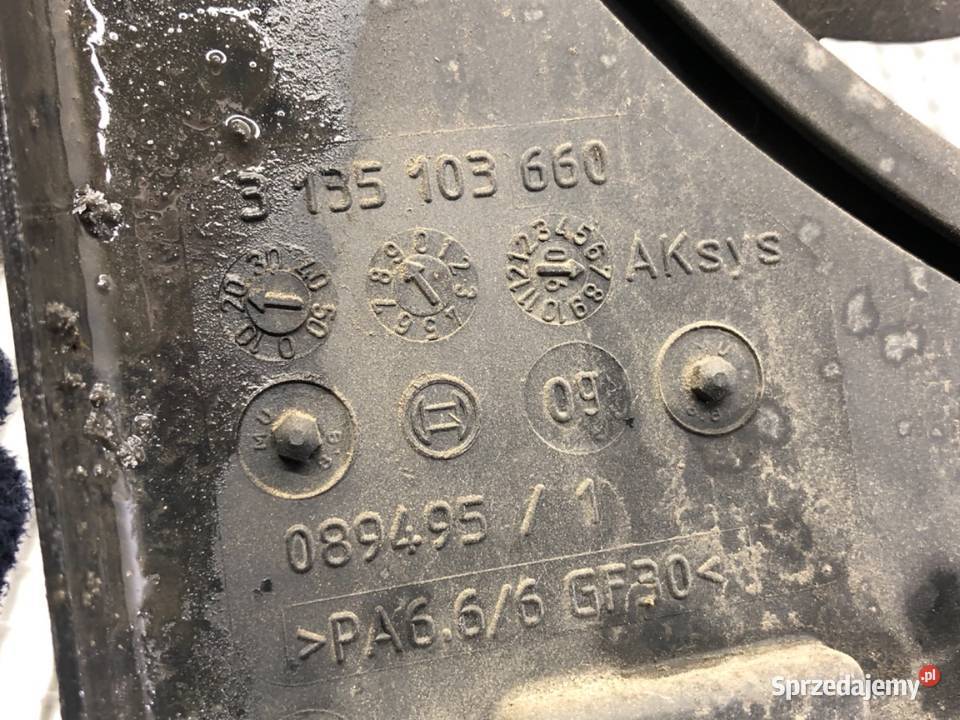 WENTYLATOR CHŁODNICY OPEL ZAFIRA B 19 100 osobowe podkarpackie