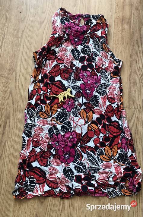 Sukienka w kolorowe kwiatylato Kłodawa sprzedam
