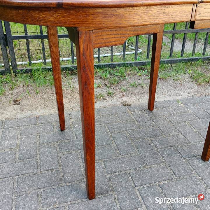 Stół owalny rozkładany Mid century Skandynawia Radomsko