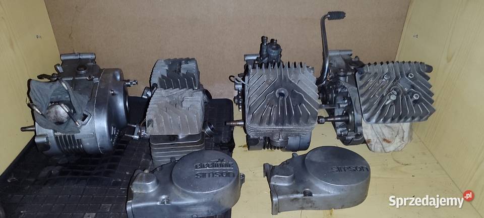 Silniki SIMSON S50 DDR S51 PRL lubuskie Dobiegniew
