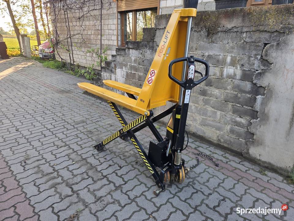 Paleciak elektryczny ręczny wózek paletowy Lwówek sprzedam
