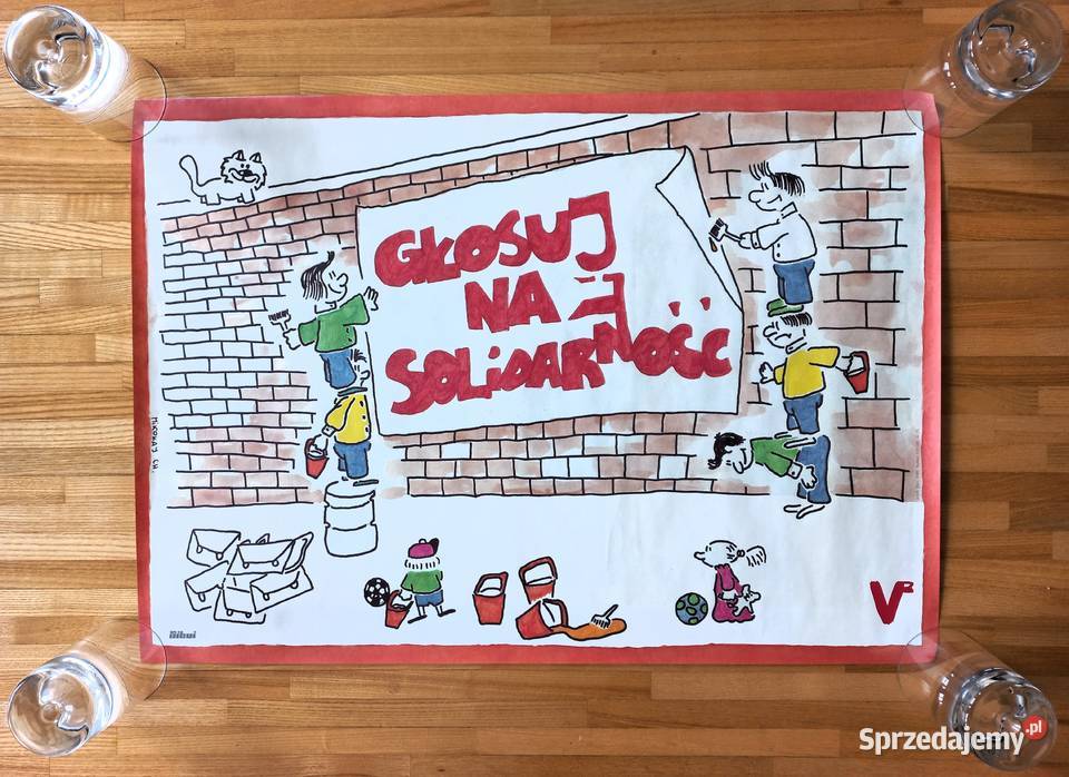 Plakaty Solidarność Sztuka Solidarności Wybory
